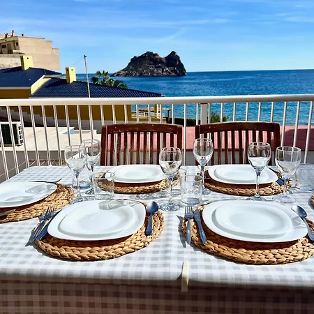 La Paloma, Chalet A Pie De Playa Aguilas Exterior photo